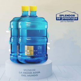 Agua Splendor – Promoción Botellón Nuevo Segundo a mitad de Precio