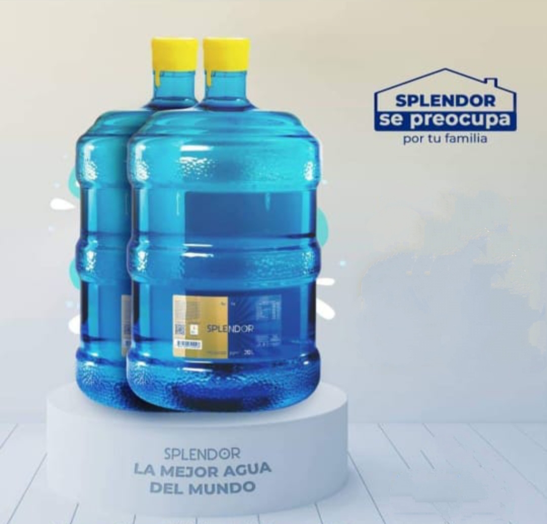 Agua Splendor – Promoción Botellón Nuevo Segundo a mitad de Precio
