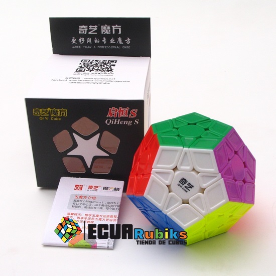 Cubo Rubik Qiyi Qiheng S Megaminx Stickerless Original