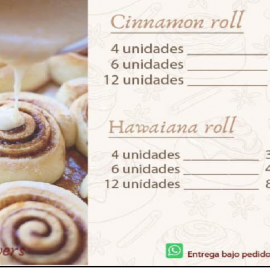 Cinnamon Rolls / Pan de canela