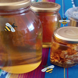 Miel de abeja de eucalipto