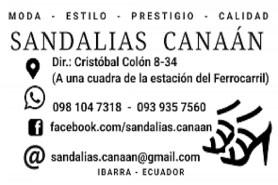Sandalias Canaán