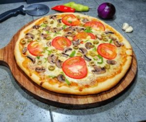 Pizza Vegetariana, Delizzia Pizzería Ibarra